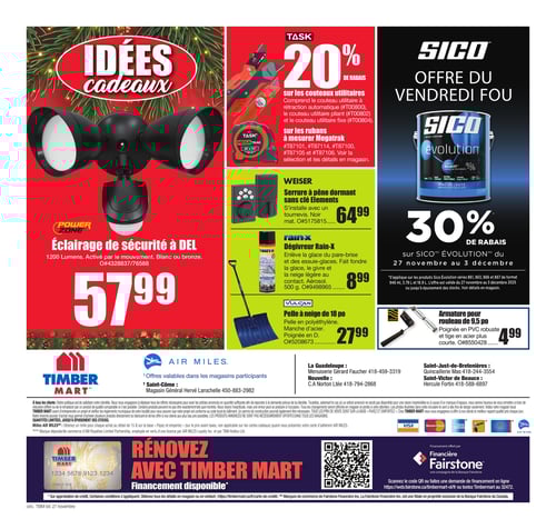 Circulaire Timber Mart - Offres du Vendredi Fou - Page 2