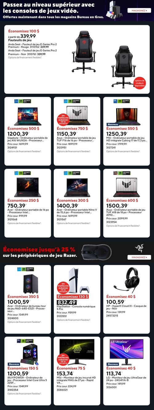 Circulaire Bureau en Gros - Aubaines du Vendredi Fou - Page 7