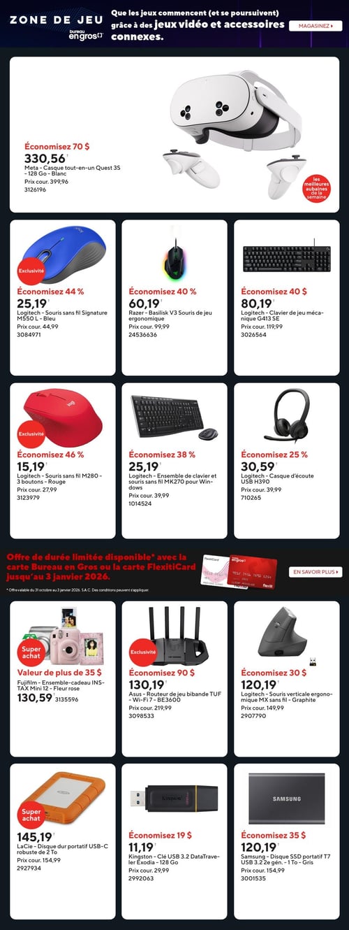 Circulaire Bureau en Gros - Aubaines du Vendredi Fou - Page 8