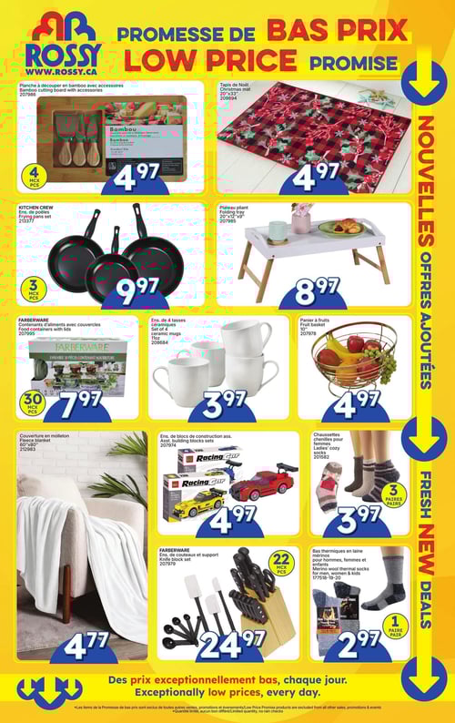 Circulaire Rossy - Promesse de Bas Prix - Page 1