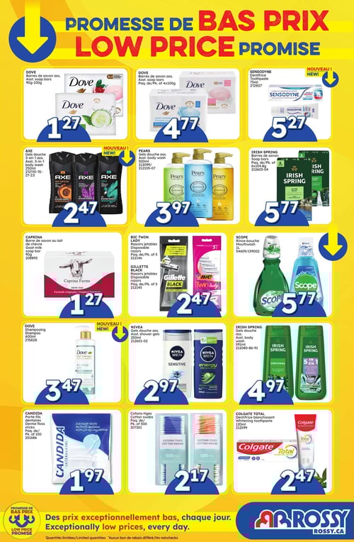 Circulaire Rossy - Promesse de Bas Prix - Page 6