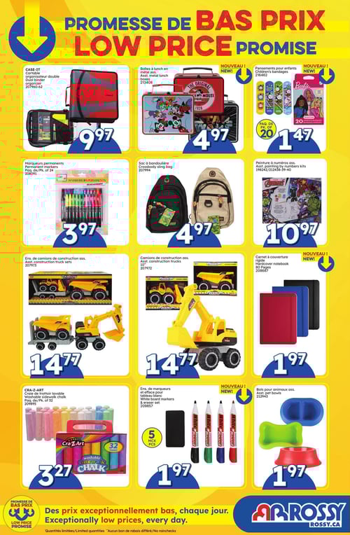 Circulaire Rossy - Promesse de Bas Prix - Page 12