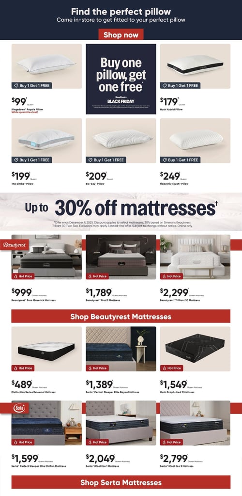 Circulaire Sleep Country - Black Friday - Page 3