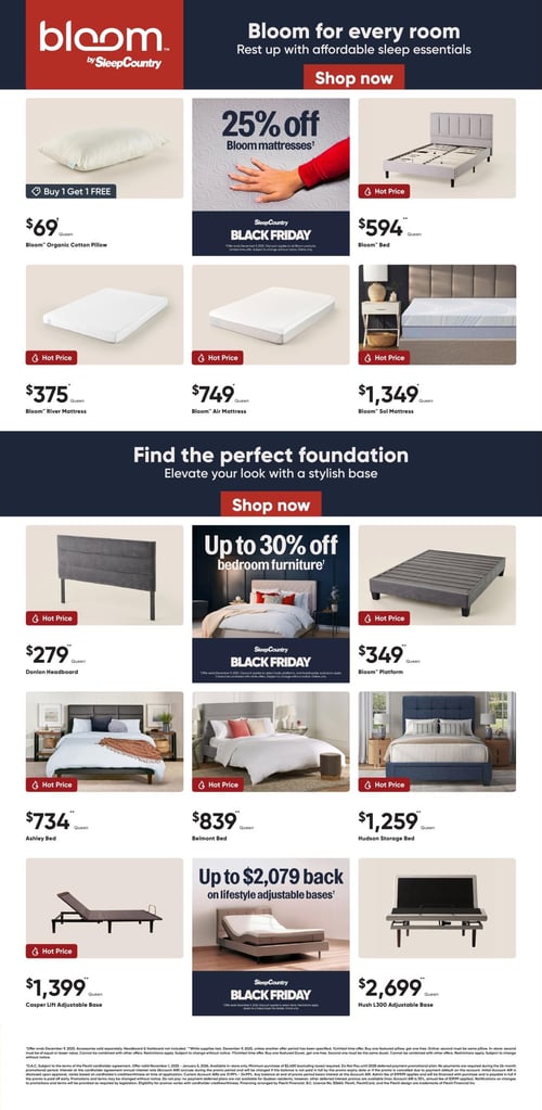 Circulaire Sleep Country - Black Friday - Page 5