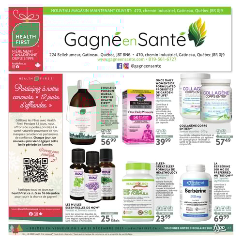 Circulaire Gagné en Santé - Page 1
