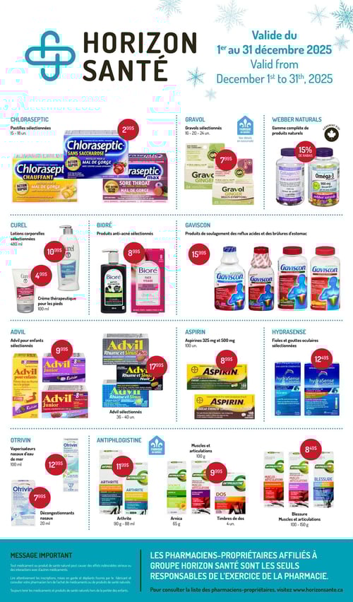 Circulaire Horizon Santé - Plus d'Économies - Page 1
