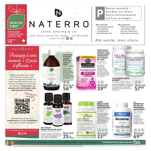 Circulaire Naterro - Page 1