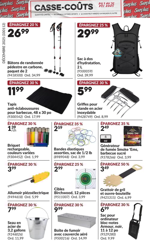 Circulaire Princess Auto - Casse-Coûts - Page 12