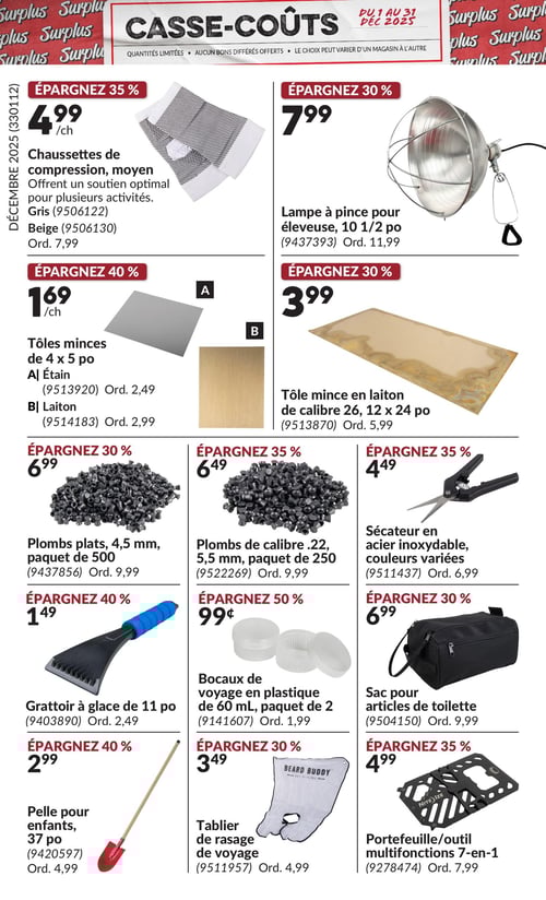 Circulaire Princess Auto - Casse-Coûts - Page 13