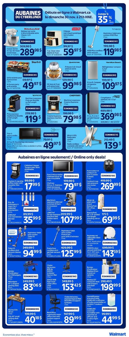 Circulaire Walmart - Aubaines du Cyberlundi - Page 4