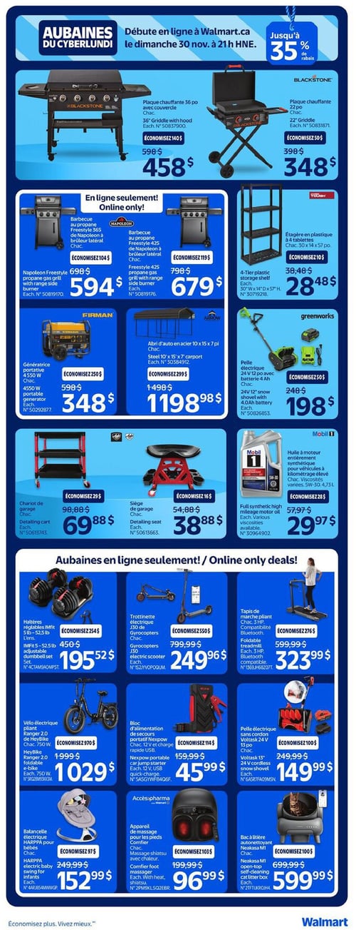 Circulaire Walmart - Aubaines du Cyberlundi - Page 5