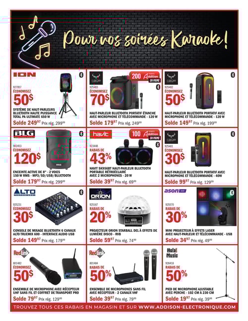 Circulaire Addison Électronique - Solde de Noël - Page 2