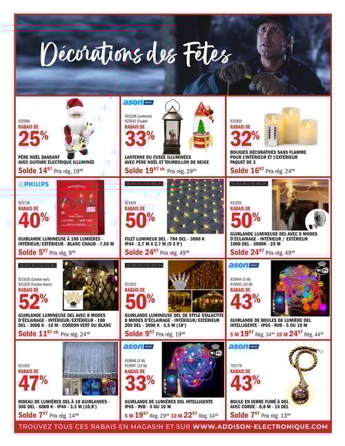 Circulaire Addison Électronique - Solde de Noël - Page 4