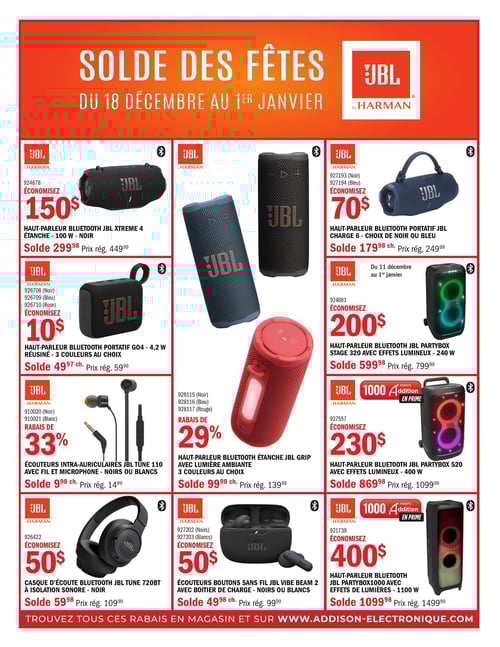 Circulaire Addison Électronique - Solde de Noël - Page 5