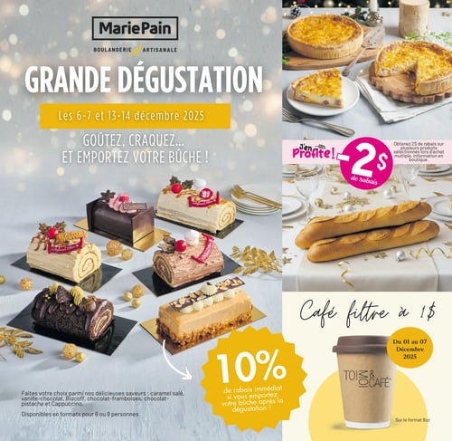 Circulaire Boulangerie MariePain - Page 1