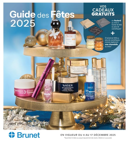 Circulaire Brunet - Guide des Fêtes 2025 - Page 1