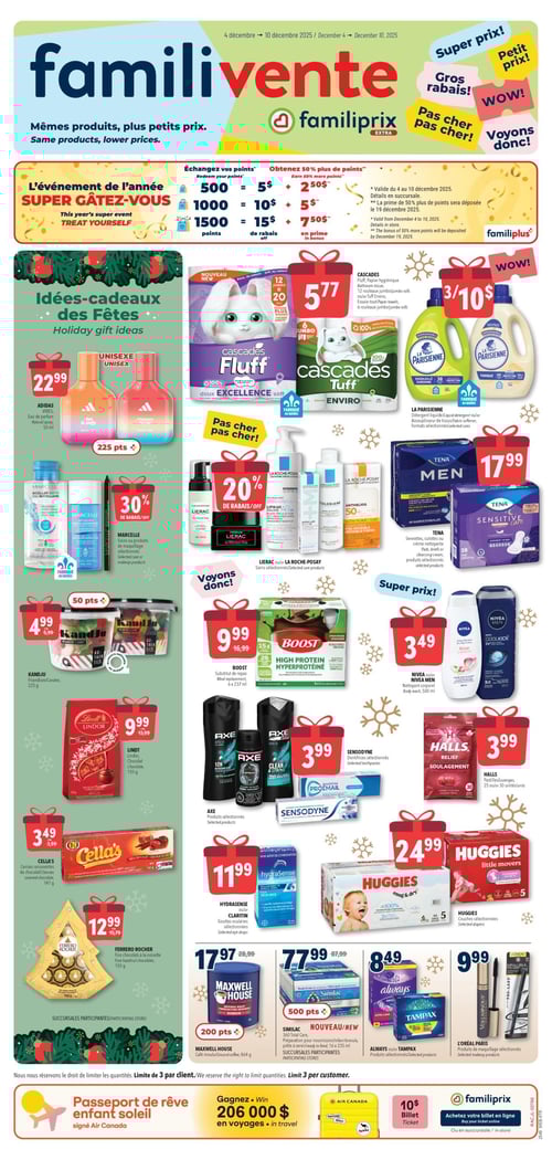 Circulaire Familiprix - Extra - Page 1