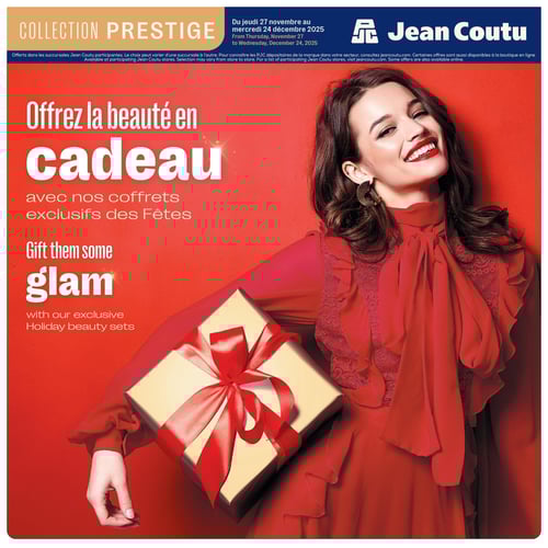 Circulaire Jean Coutu - Offrez la beauté en Cadeau - Page 1
