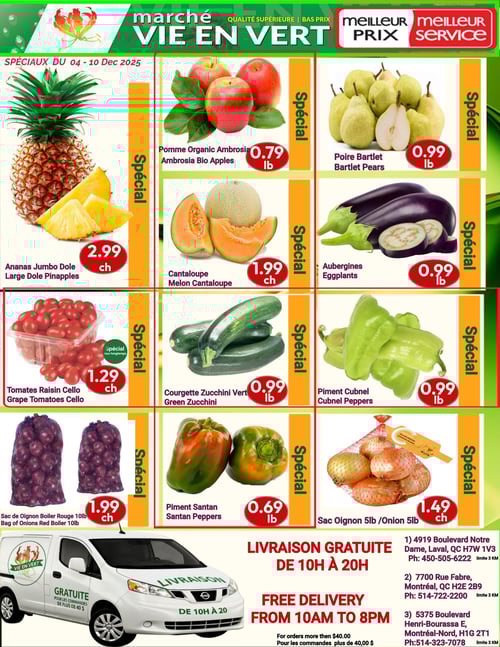 Circulaire Marché Vie en Vert - Page 1