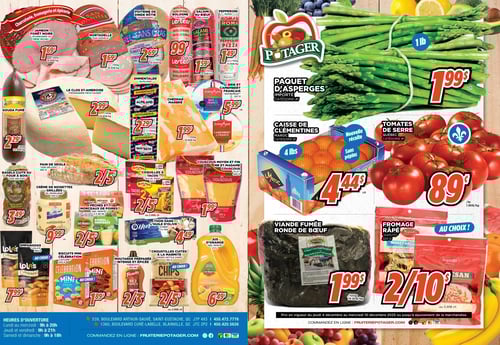 Circulaire Fruiterie Potager Saint-Eustache / Blainville - Page 1
