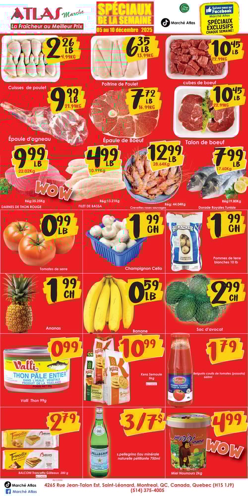 Circulaire Marché Atlas - Page 1