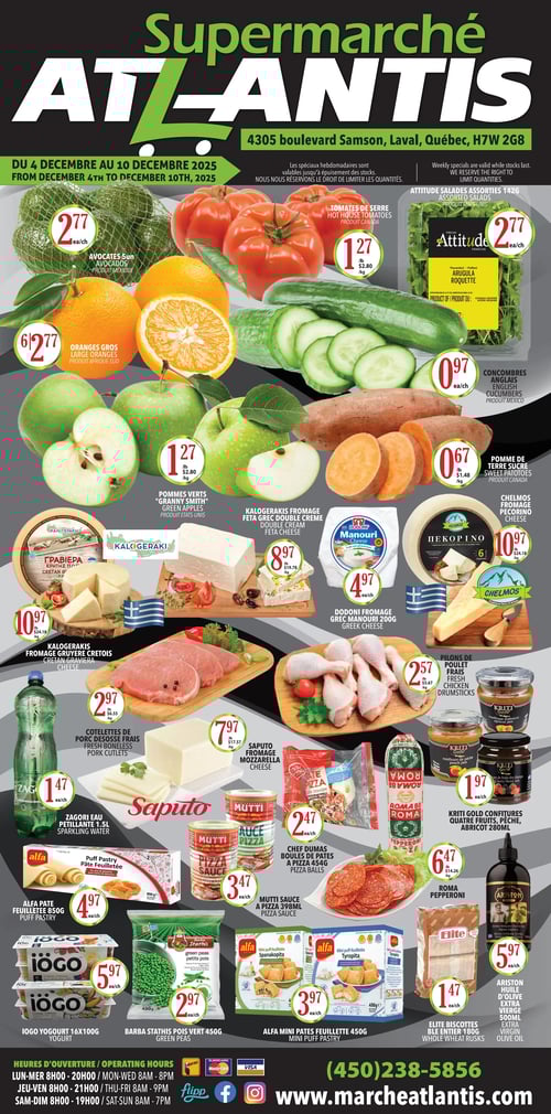 Circulaire Supermarché Atlantis - Page 1