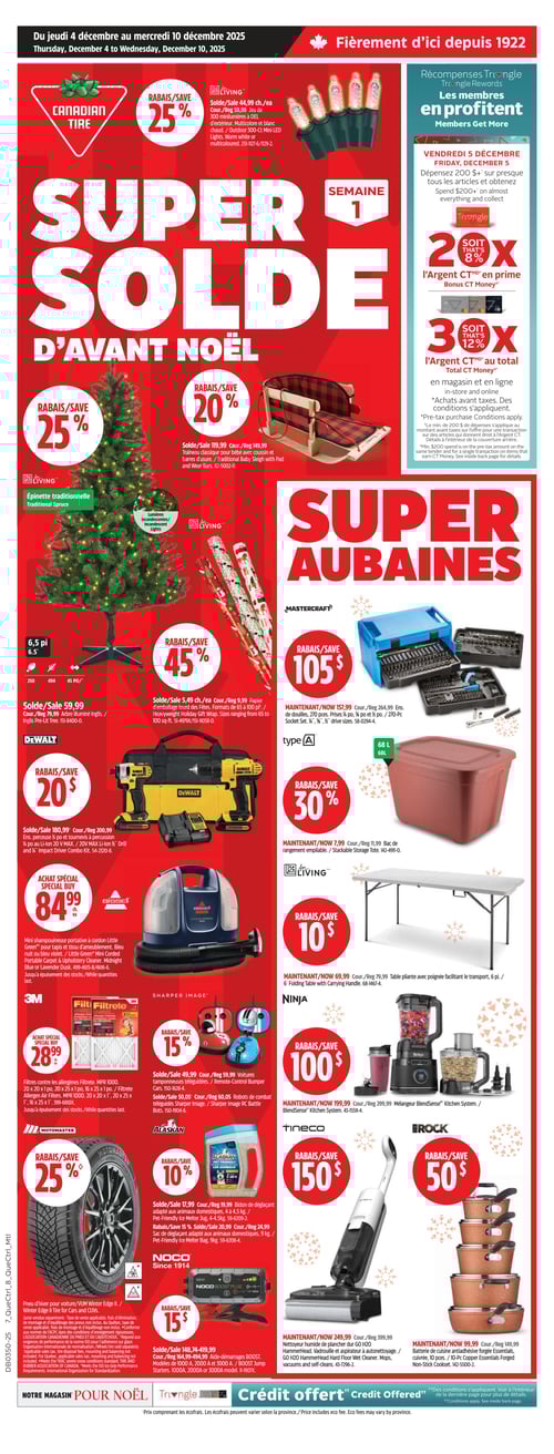 Circulaire Canadian Tire - Page 1