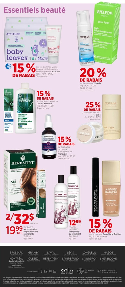 Circulaire Avril - Supermarché Santé - Page 12