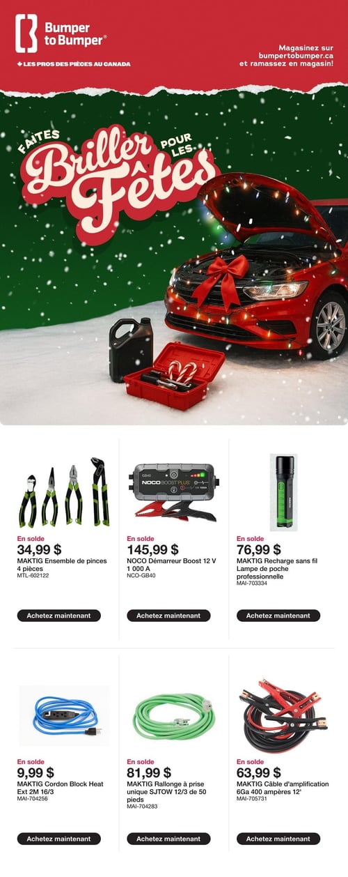 Circulaire Bumper to Bumper - Page 1