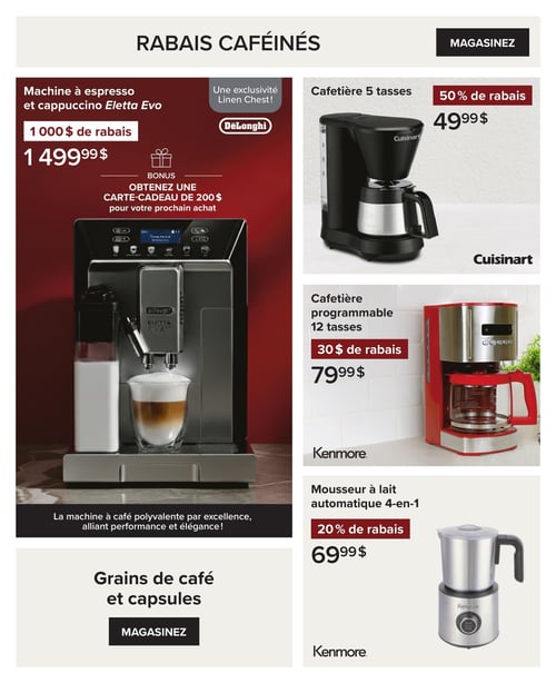 Circulaire Linen Chest - Aubaines des Fêtes - Page 6