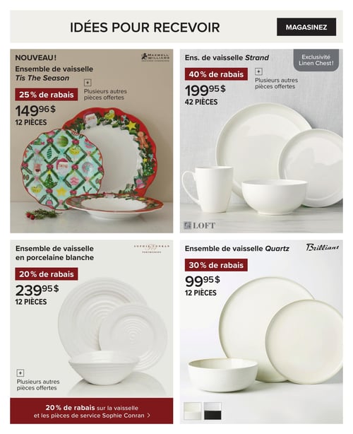 Circulaire Linen Chest - Aubaines des Fêtes - Page 8