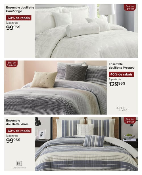 Circulaire Linen Chest - Aubaines des Fêtes - Page 12