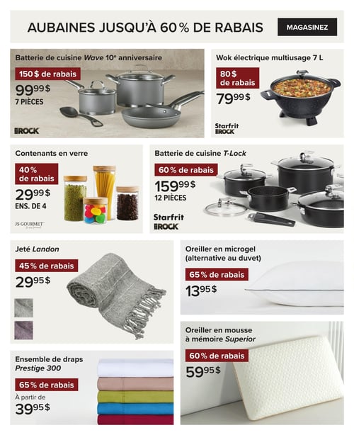 Circulaire Linen Chest - Aubaines des Fêtes - Page 19