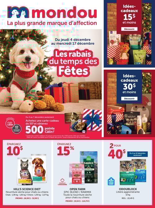 Circulaire Mondou - Page 1