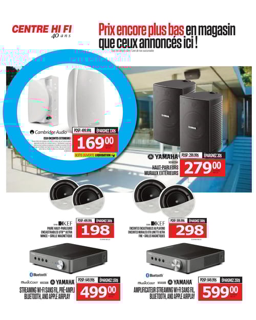 Circulaire Centre HI-FI - Page 40