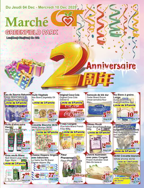 Circulaire Marché C & T - Greenfield Park - Page 1