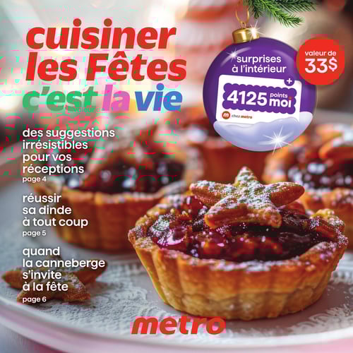 Circulaire Metro - Cuisiner les fêtes c'est la vie - Page 1