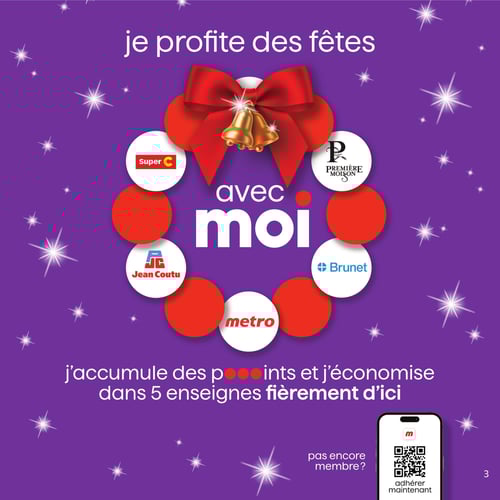 Circulaire Metro - Cuisiner les fêtes c'est la vie - Page 3