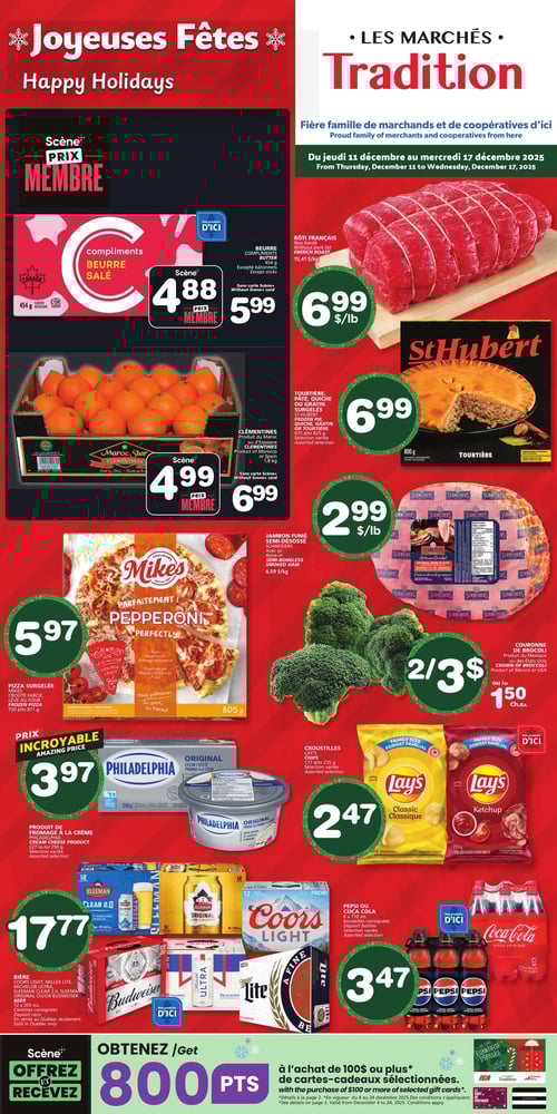 Circulaire Les Marchés Tradition - Page 1