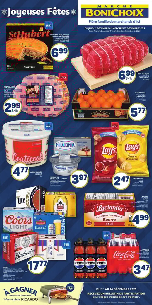 Circulaire Marché Bonichoix - Page 1