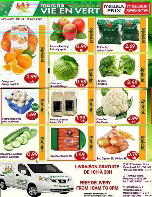 Circulaire Marché Vie en Vert - Page 1