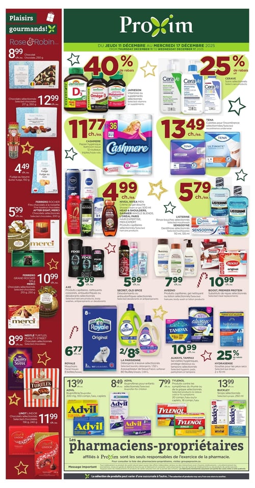 Circulaire Proxim - Page 1