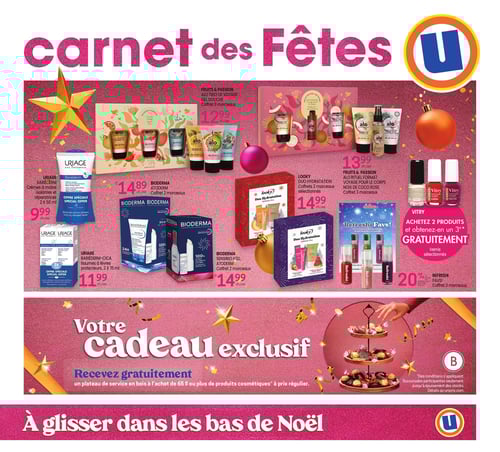 Circulaire Uniprix - Carnet des fêtes - Page 1