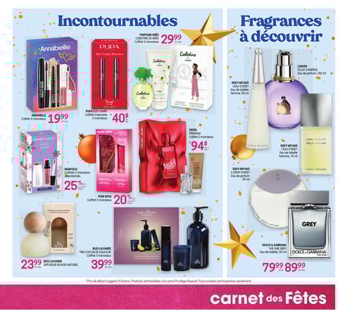 Circulaire Uniprix - Carnet des fêtes - Page 3