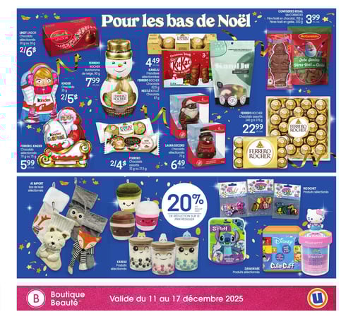 Circulaire Uniprix - Carnet des fêtes - Page 5