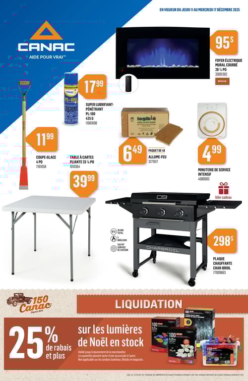 Circulaire Canac - Page 1