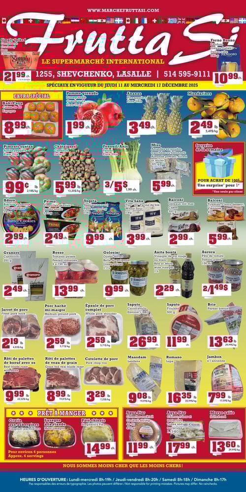 Circulaire Marché Frutta Si - Page 1