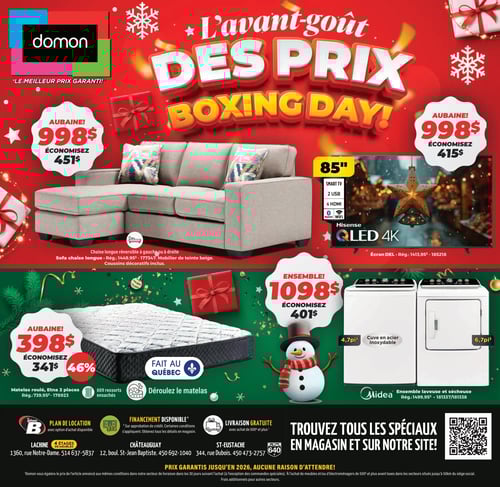 Circulaire Meubles Domon - Page 1