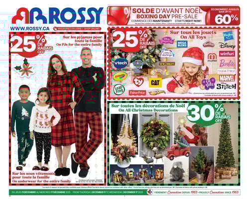 Circulaire Rossy - Page 1