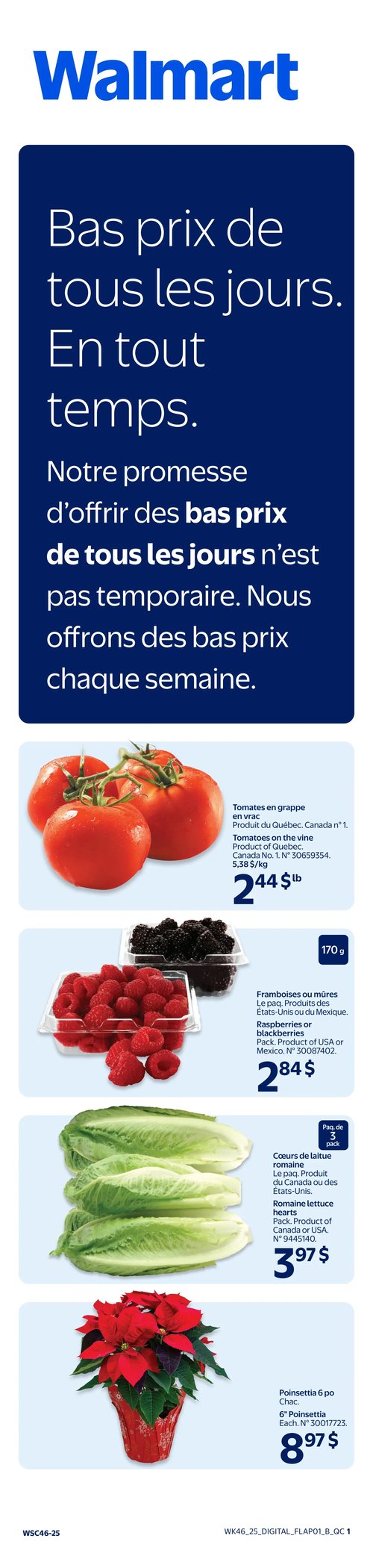 Circulaire Walmart - Page 1